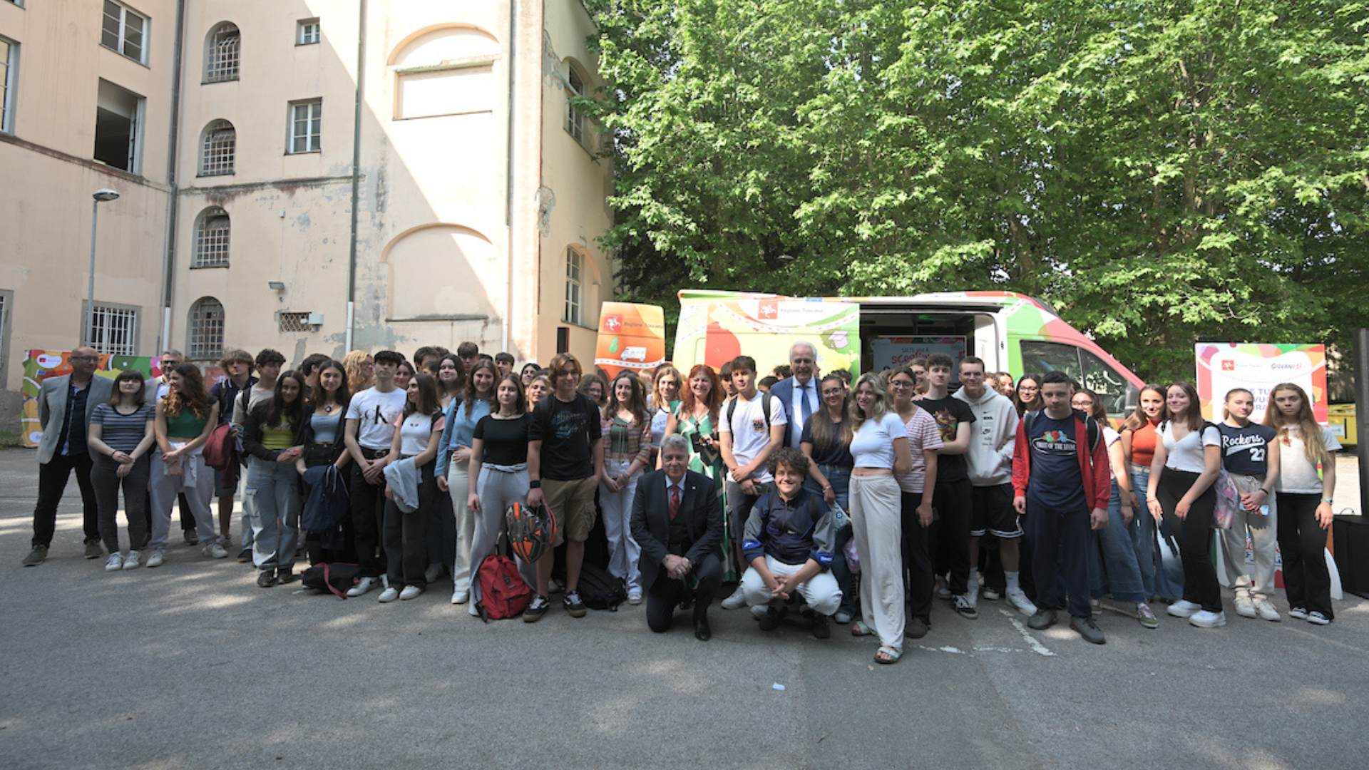 Immagine Giovanisì in tour, 10mila studenti in 29 tappe. Chiusa la seconda fase del viaggio in camper